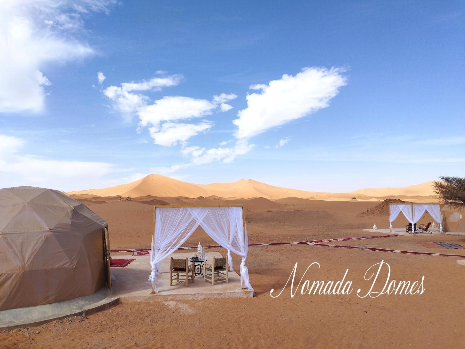Hotel Nomada Domes Camp With Airco Merzouga Esterno foto