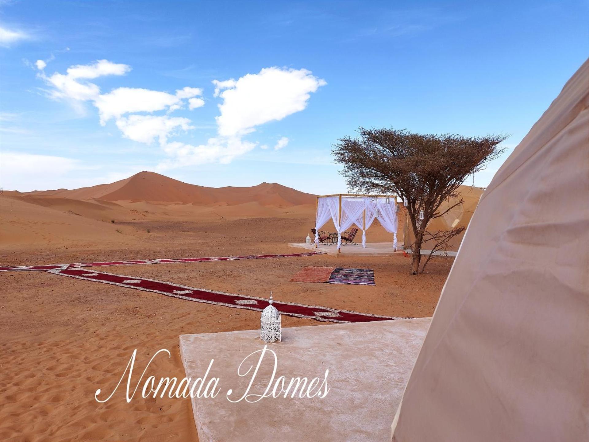 Hotel Nomada Domes Camp With Airco Merzouga Esterno foto