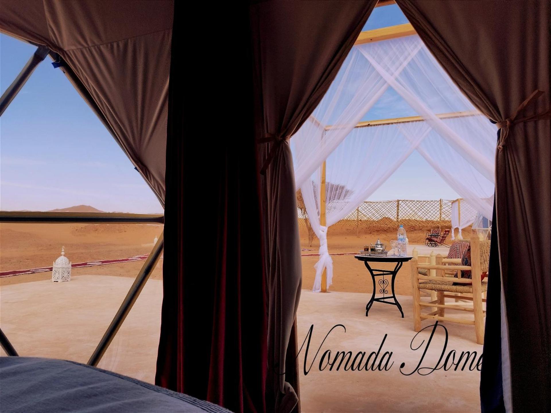 Hotel Nomada Domes Camp With Airco Merzouga Esterno foto